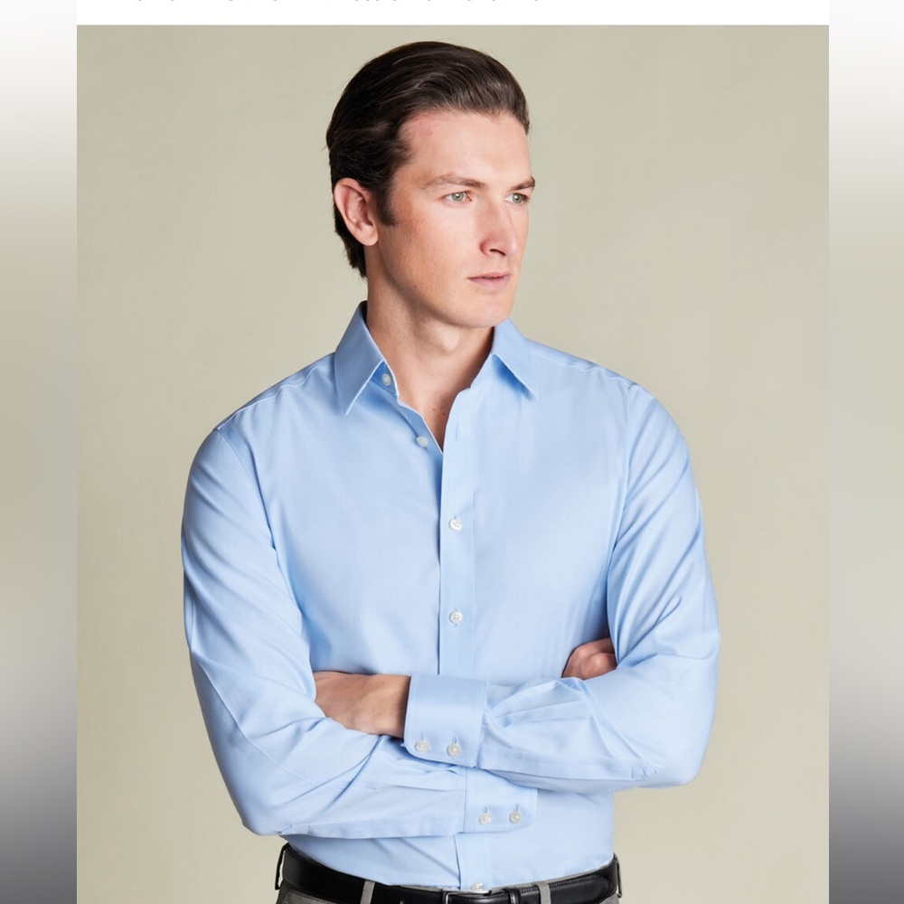 Charles Tyrwhitt Slim Fit Non Iron Dress Shirt